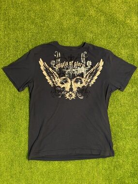Y2K Express Angels of Glory Graphic Tee